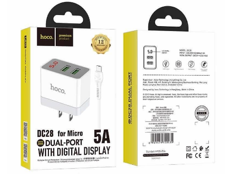 hoco Charger + Adepter 5A (DC28)