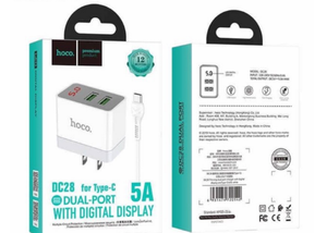 hoco Charger + Adepter 5A (DC28)