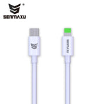 โหลดรูปภาพลงในเครื่องมือใช้ดูของ Gallery SENMAXU  Type-C to Lightning PD Fast Cable 1000MM. (SMX-317)
